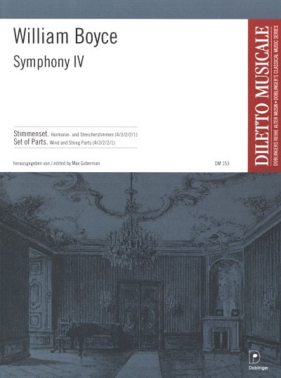 W. Boyce: Symphony 4 F-Dur, Sinfo (Stsatz)