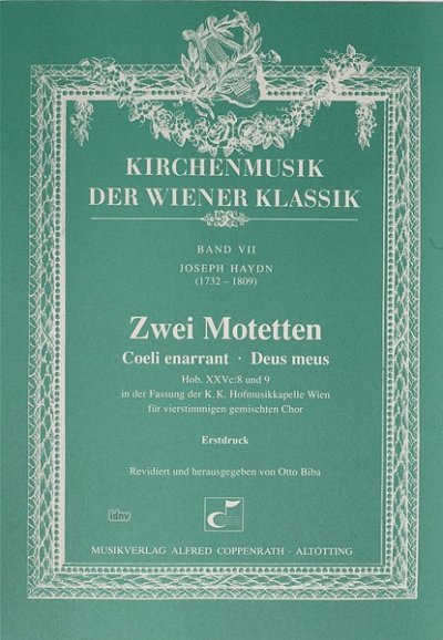 J. Haydn: 2 Motetten Kirchenmusik Der Wiener Klassik Bd 7