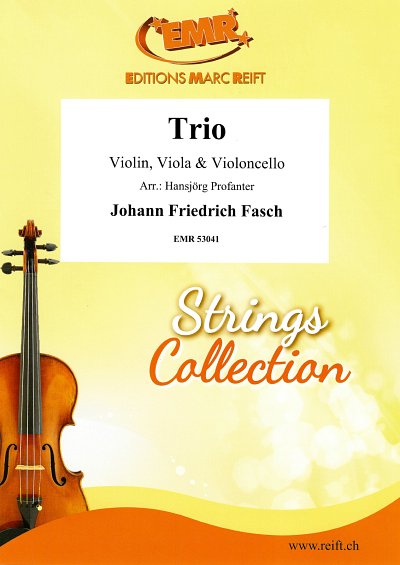 J.F. Fasch: Trio, VlVlaVc (Pa+St)
