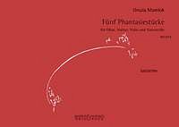 M. Ursula: Fuenf Phantasiestuecke (2012/2., Oboe, Violine, V
