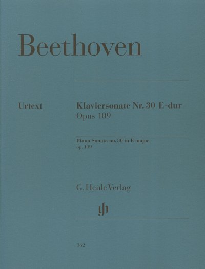 L. v. Beethoven: Klaviersonate E-Dur op. 109 , Klav