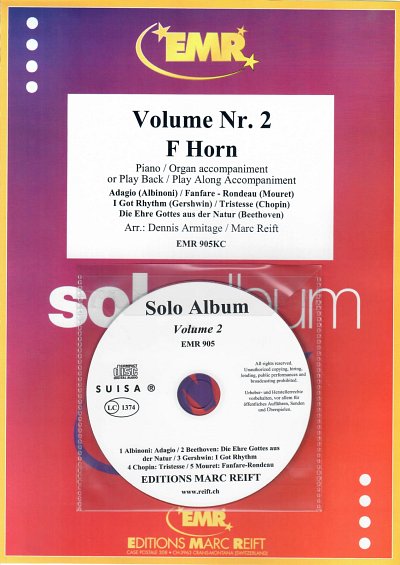 DL: M. Reift: Solo Album Volume 02, HrnOrg/Klav