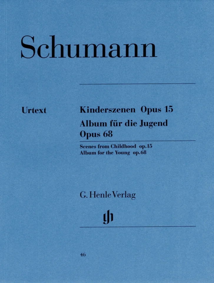 R. Schumann: Kinderszenen op. 15 / Album für die Jugen, Klav (0)