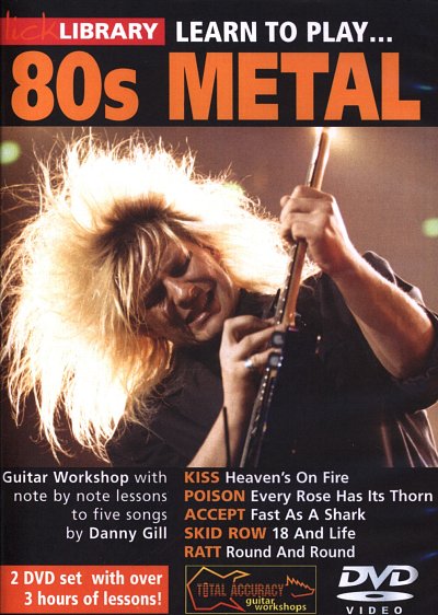 D. Gil: Learn To Play 80s Metal, E-Git (DVD)