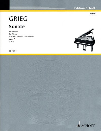 E. Grieg: Sonate e-Moll op. 7, Klav