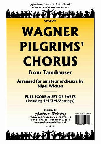 R. Wagner: Pilgrims' Chorus, Sinfo (Pa+St)