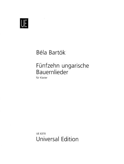 AQ: B. Bartók: 15 ungarische Bauernlieder , Klav (B-Ware)