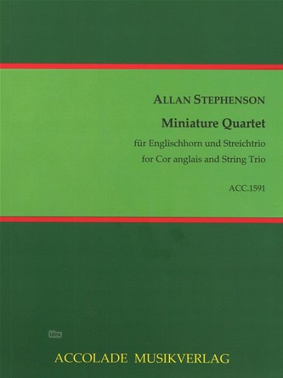 A. Stephenson: Miniature Quartet, EhrnVlVlaVc (Pa+St)