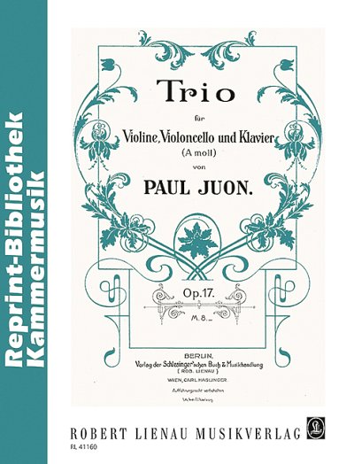 DL: P. Juon: Trio, VlVcKlv