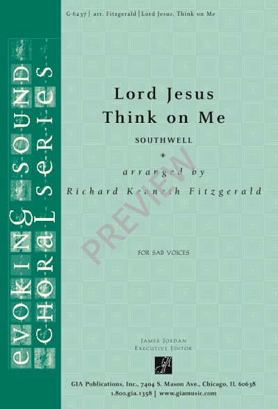 Lord Jesus, Think on Me, Gch3;Klv (Chpa)