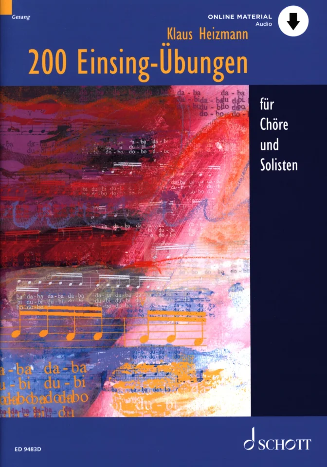 K. Heizmann: 200 Einsing-Übungen, Ges/Ch (+medonl) (0)