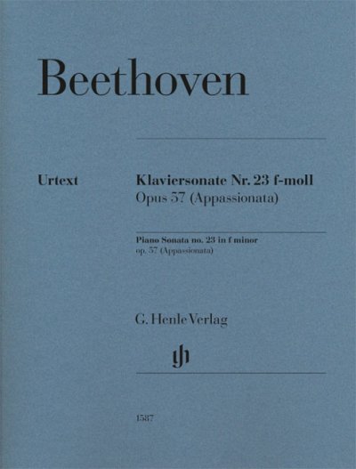 L. v. Beethoven: Klaviersonate Nr. 23 f-Moll op. 57, Klav