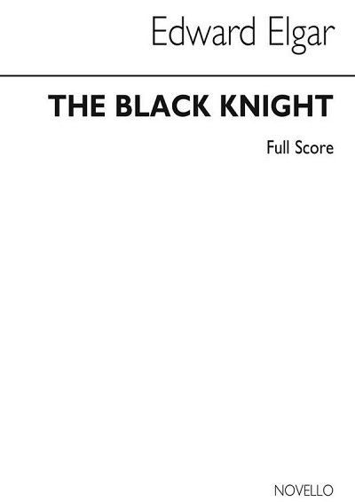 E. Elgar: The Black Knight (Full Score) (Part.)