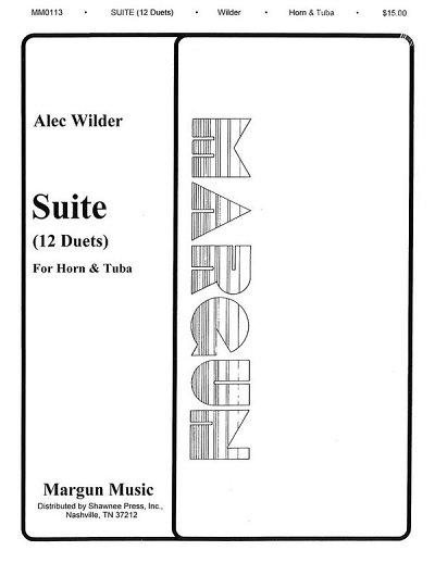 A. Wilder: 12 Duets for Horn and Tuba