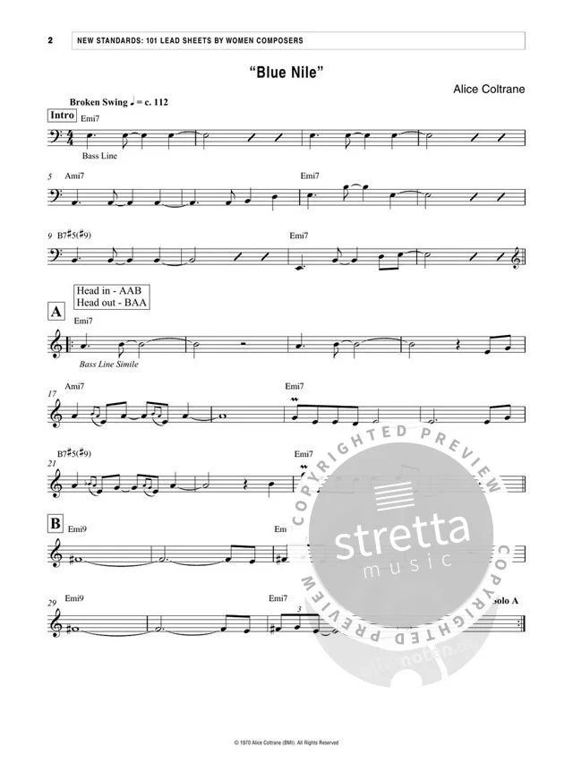 New Standards: 101 Lead Sheets by Women Composers, Ges/Mel (3)