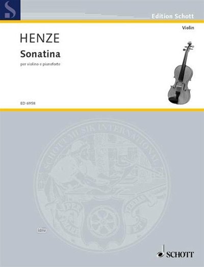 H.W. Henze: Sonatina , VlKlav (KlavpaSt)