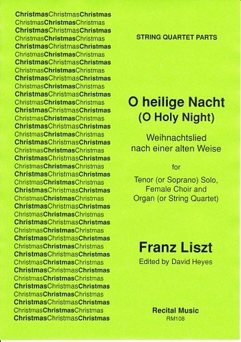 F. Liszt: O Heilige Nacht (Pa+St)