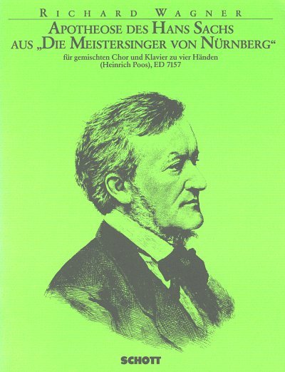 R. Wagner: Apotheose des Hans Sachs, Gch4Klv4h (Part.)