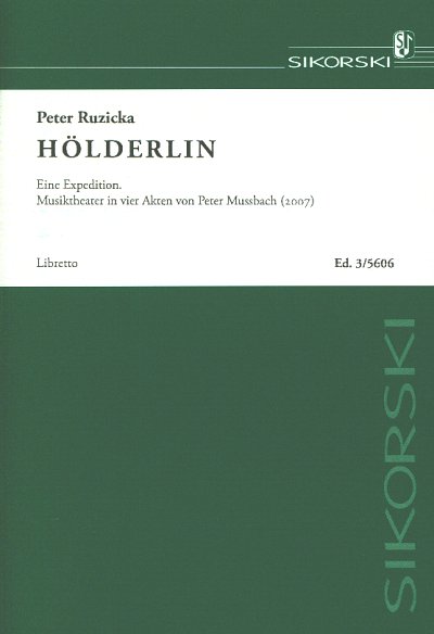P. Ruzicka: Hoelderlin - Eine Expedition