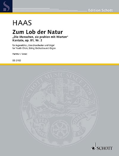 J. Haas: Zum Lob der Natur