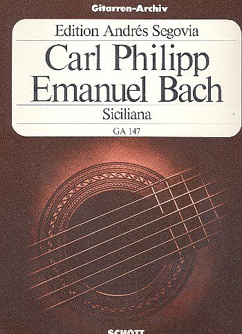 C.P.E. Bach: Siciliana d-Moll , Git