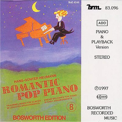 Romantic Pop Piano 8 (CD), Klav (CD)