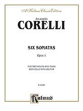 DL: A. Corelli: Corelli: Six Sonatas, Op. 1, 2VlVcKlav