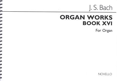 AQ: J.S. Bach: Orgelwerke Band 16 (B-Ware)