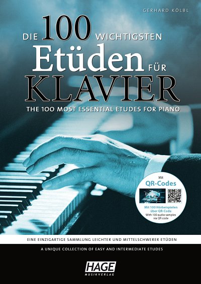 Die 100 wichtigsten Etüden für Klavier, Klav (+medonl)