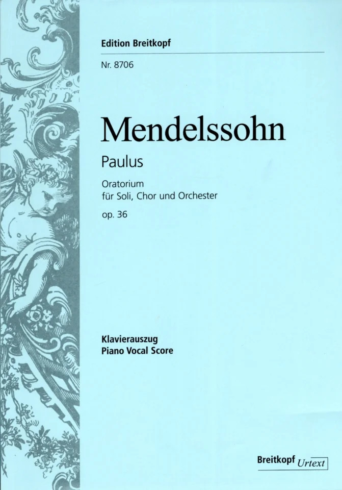 F. Mendelssohn Barth: Paulus MWV A 14 op., 4GesGchOrchO (KA) (0)