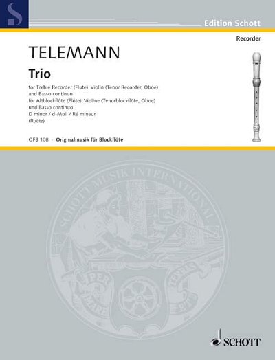 G.P. Telemann: Trio D minor