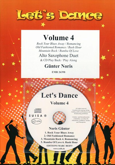 G.M. Noris: Let's Dance Volume 4, 2Asax (+CD)
