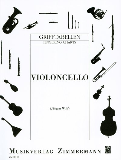 Wolf: Grifftabelle Violoncello