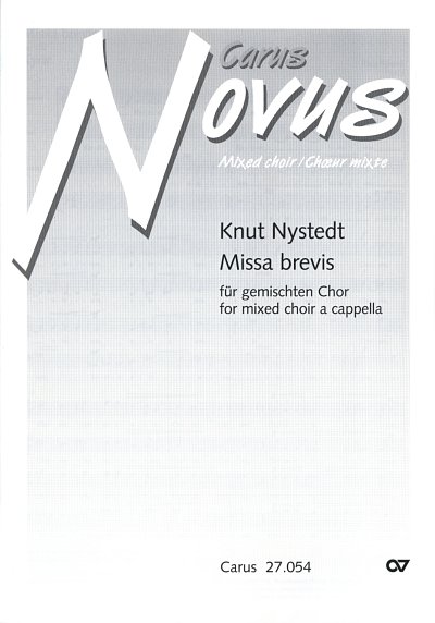 K. Nystedt: Missa brevis op. 102, GCh (Part.)