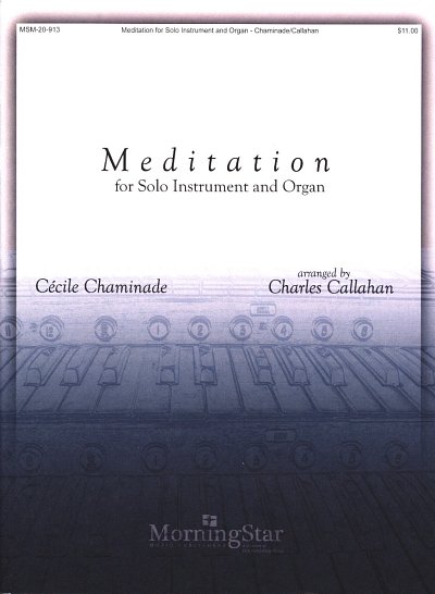 Meditation for Solo Instrument and Organ Sheet Music
