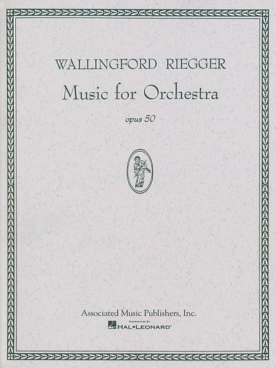 Music for Orchestra, Op. 50, Sinfo (Part.)