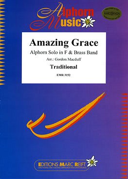 (Traditional): Amazing Grace (Alphorn in, AlphBrassb (Pa+St)