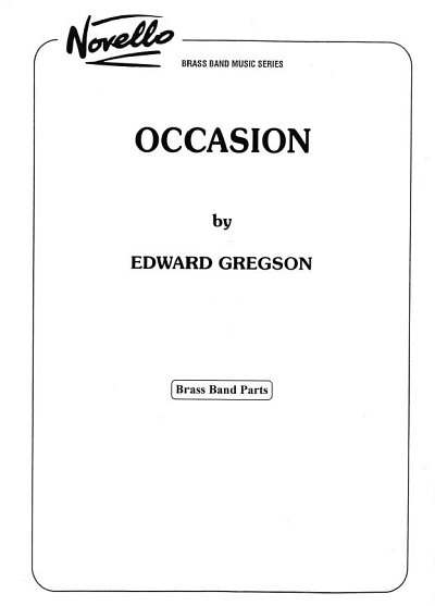 E. Gregson: Occasion, Brassb (Part.)