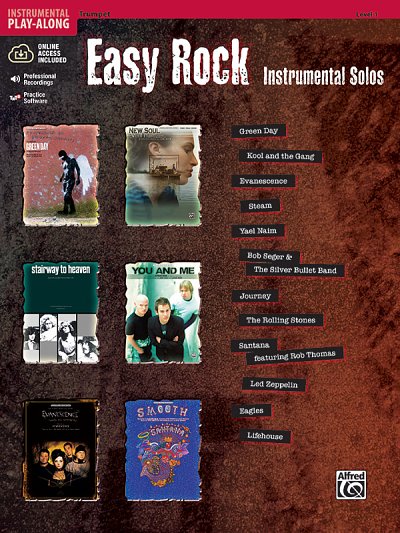 Easy Rock Instrumental Solos, Trp (+OnlAudio)