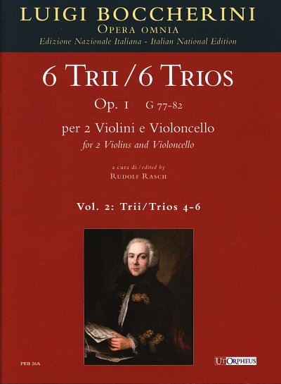 L. Boccherini: 6 Trios Vol.2 op.1 G77-82, 2VlVc (Dirpa)