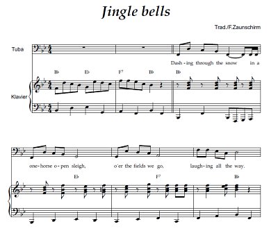 DL: (Traditional): Jingle bells, TbOrg (Par2St)