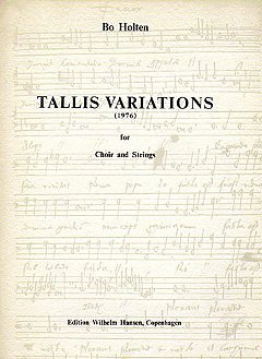 B. Holten: Tallis Variations, GchStr (Part.)