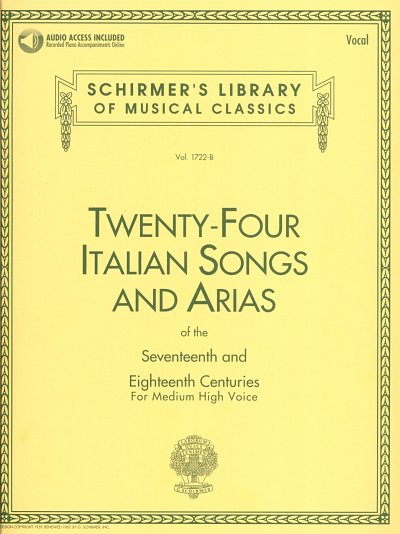 24 Italian Songs and Arias, GesMHKlav