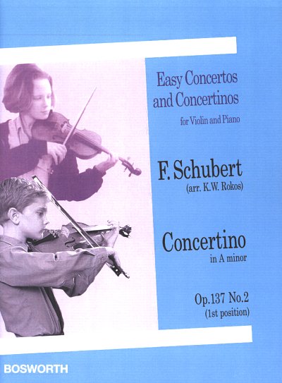 F. Schubert: Concertino in A minor Op. 13, VlKlav (KlavpaSt)