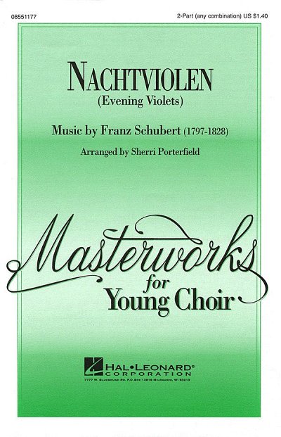 F. Schubert: Nachtviolen, Ch2Klav (Chpa)