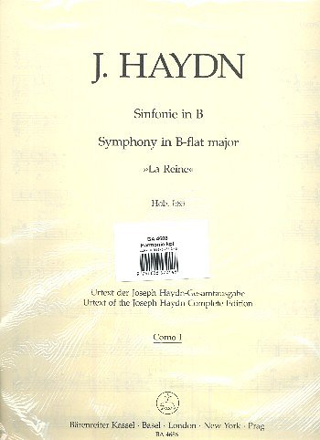 J. Haydn: Sinfonie B-Dur Hob. I:85 "La Reine"
