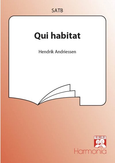 H. Andriessen: Qui habitat, Gch;Klav (Chpa)