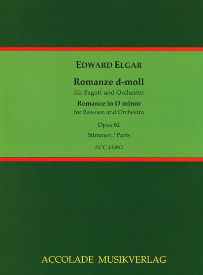 E. Elgar: Romanze d-Moll op. 62, FagOrch (Stsatz)