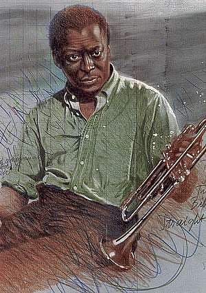 M. Davis: Miles Davis Poster