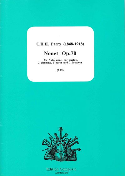 H. Parry: Nonet op. 70, 9Bl (Pa+St)